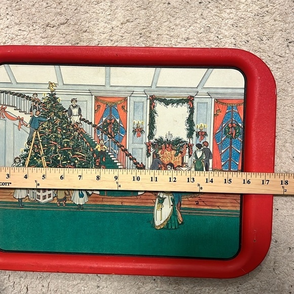 Polpourri Press Vintage Metal Christmas Tray - Picture 6 of 7